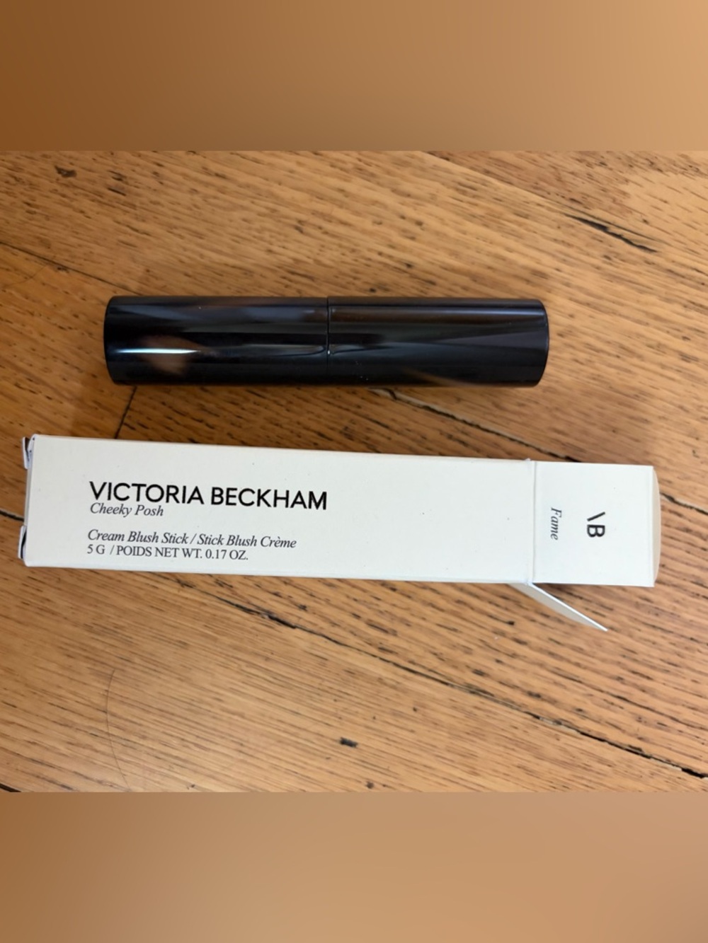 NIB - Victoria Beckham Cheeky Posh Cream Blush Stick - Fame (rosy mauve)